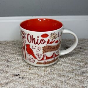 Starbucks Ohio Been There Series Coffee Mug 2018 Edition 14 FL OZ Coffee Cup